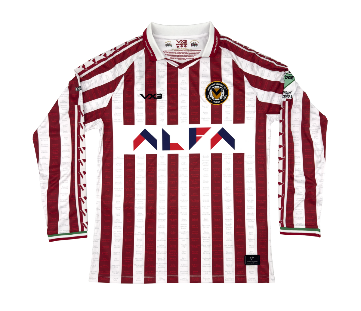 Lover's F.C x Newport County 'Children of 37' Away Shirt