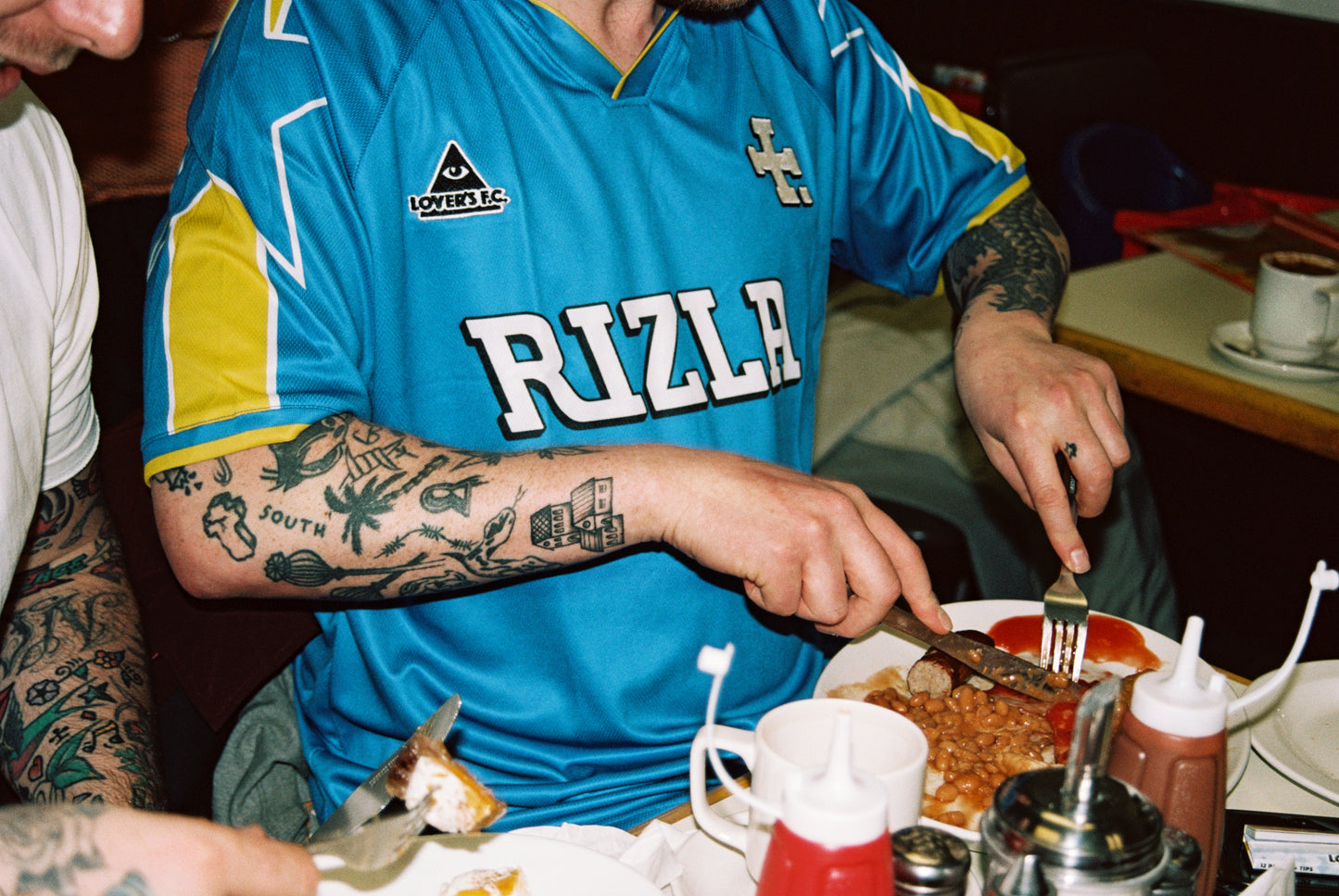 Lover's F.C x Rizla - 'Blue Stars' Jersey