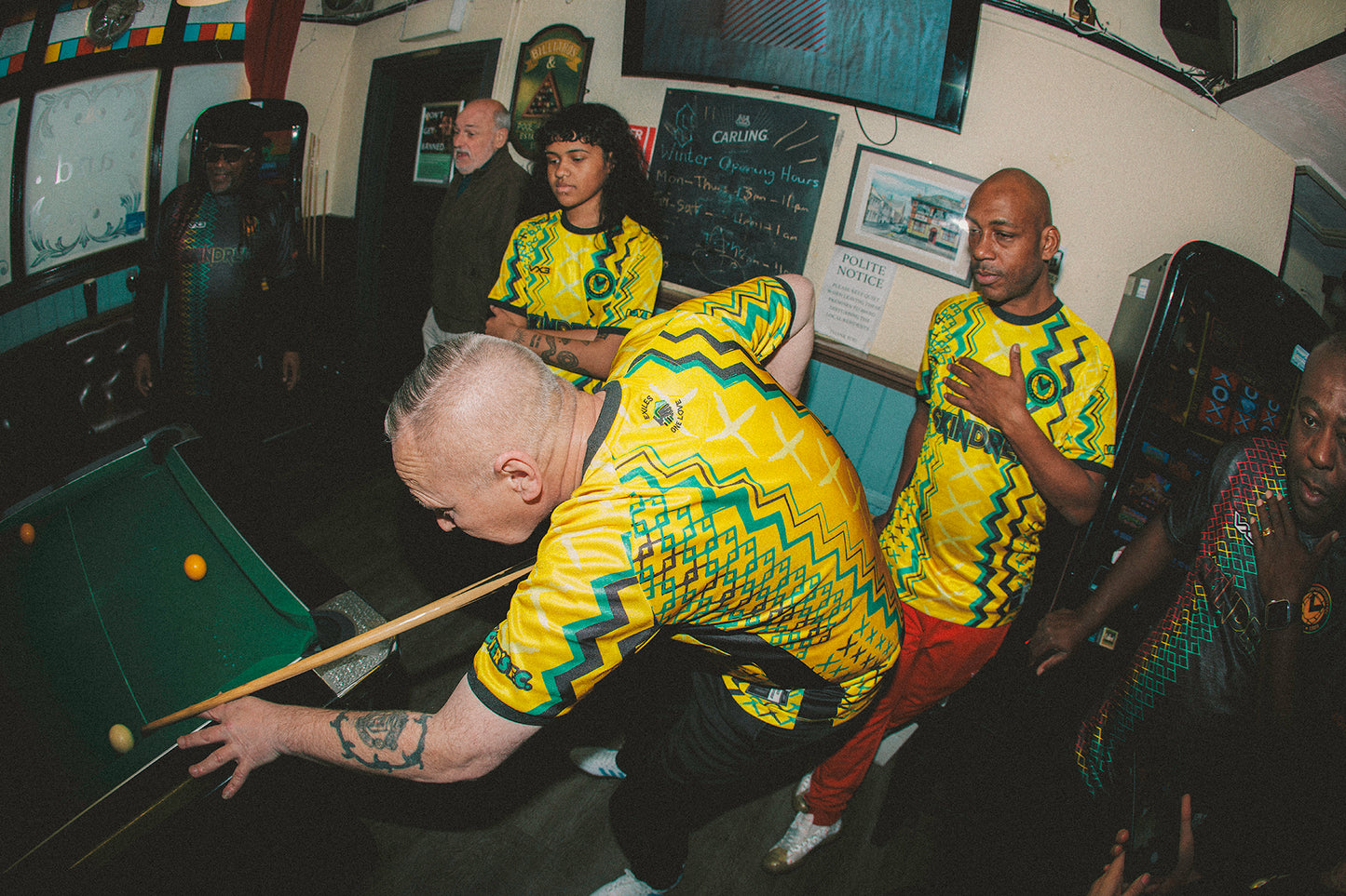 Lover's F.C x Newport County & SKINDRED Keeper's Shirt