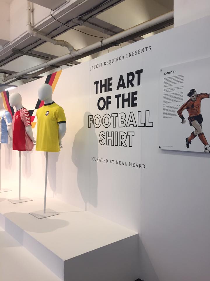 We Curate the Art of the Football Shirt Exhibition