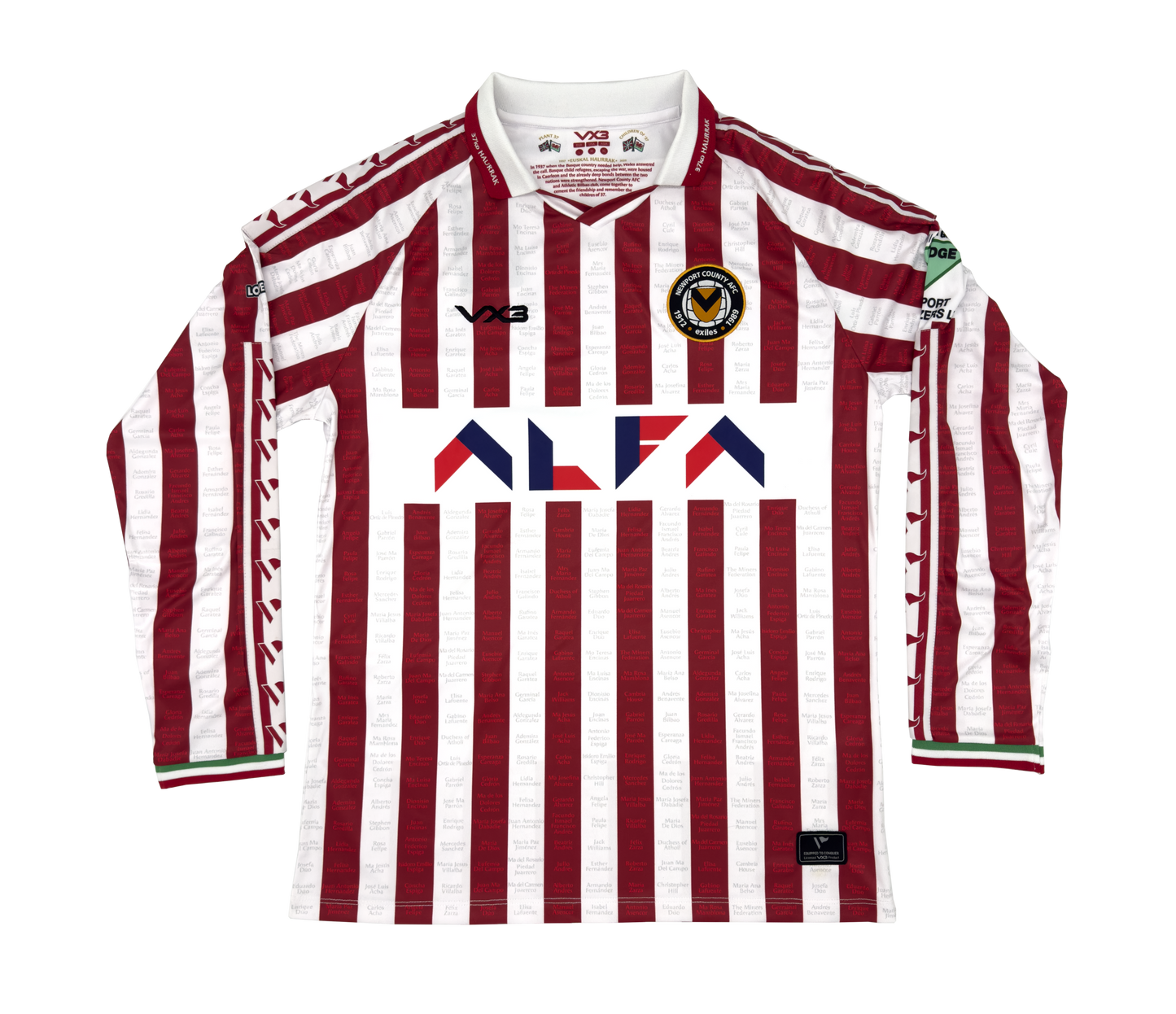 Lover's F.C x Newport County 'Children of 37' Away Shirt