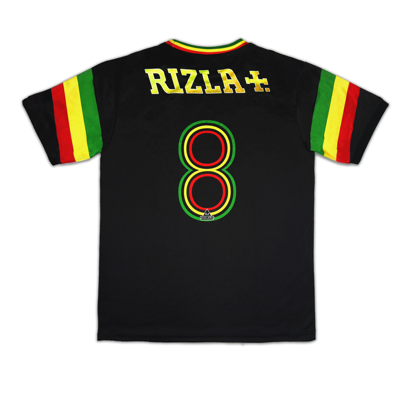 Lover's F.C x Rizla - The Jamaica Jersey (Black)