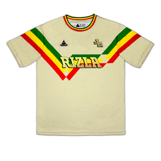 Lover's F.C x Rizla - The Jamaica Jersey (Tan)