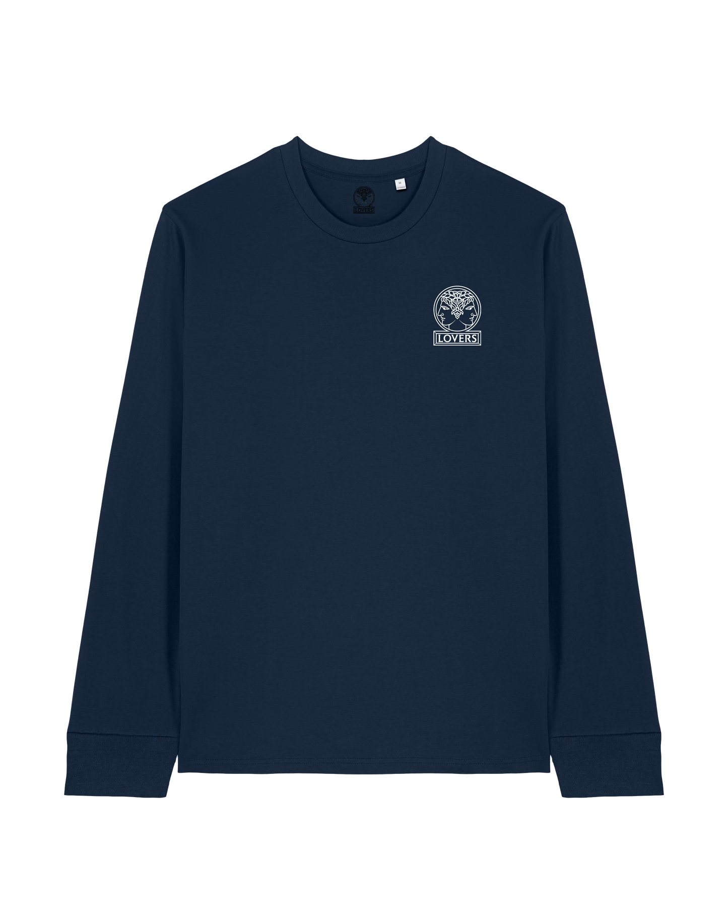 Lover's F.C Janus Logo Long Sleeve Tee Navy
