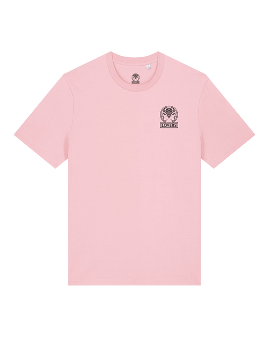 Lover's F.C Janus Logo Tee Pink