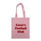 Lover's F.C Janus Logo Tote Bag Pink
