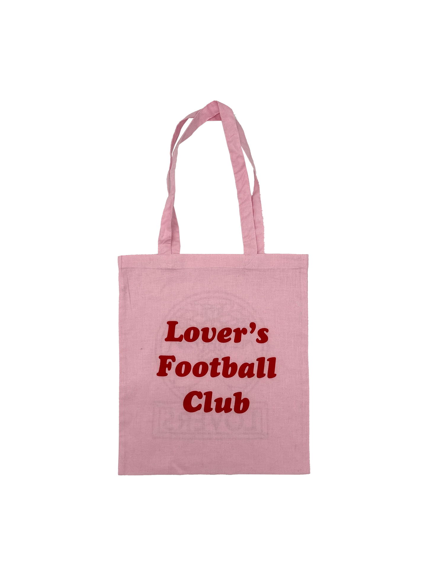 Lover's F.C Janus Logo Tote Bag Pink