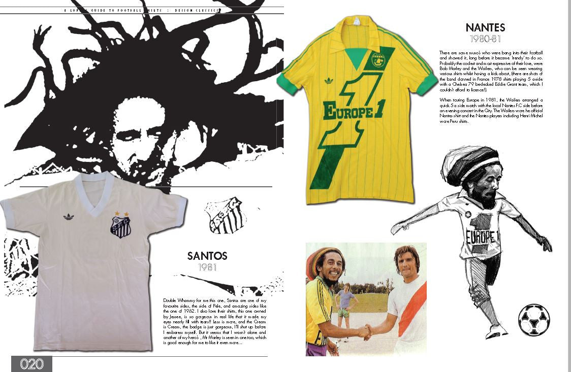 The Football Shirts Book - "A Connoisseurs Guide" by Lover's F.C
